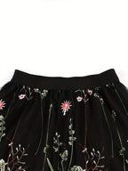 Women's mid-length skirt