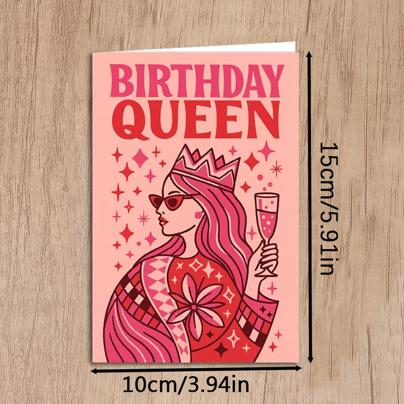 Narozeninové přání Birthday Queen