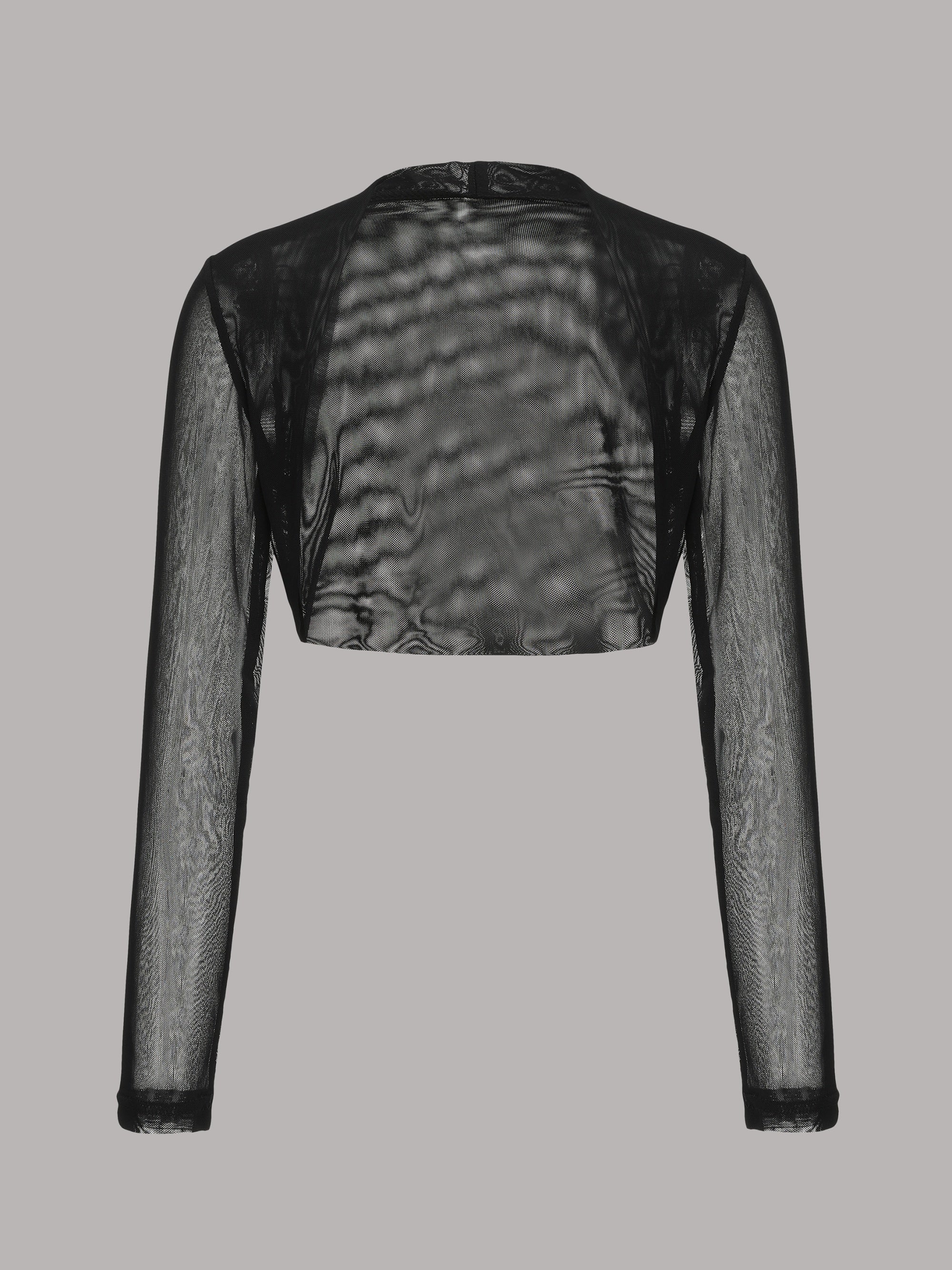 Lightweight mesh cardigan