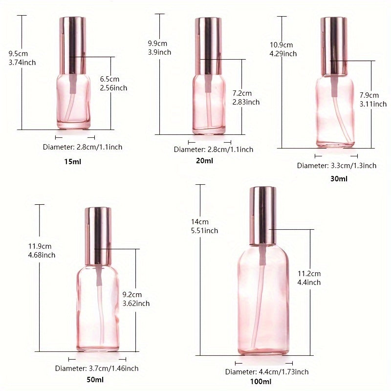 Pink spray bottle