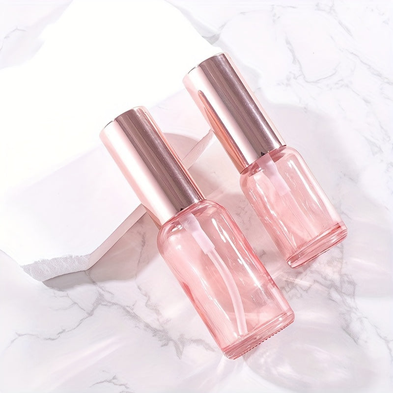Pink spray bottle
