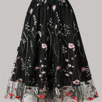 Women's mid-length skirt