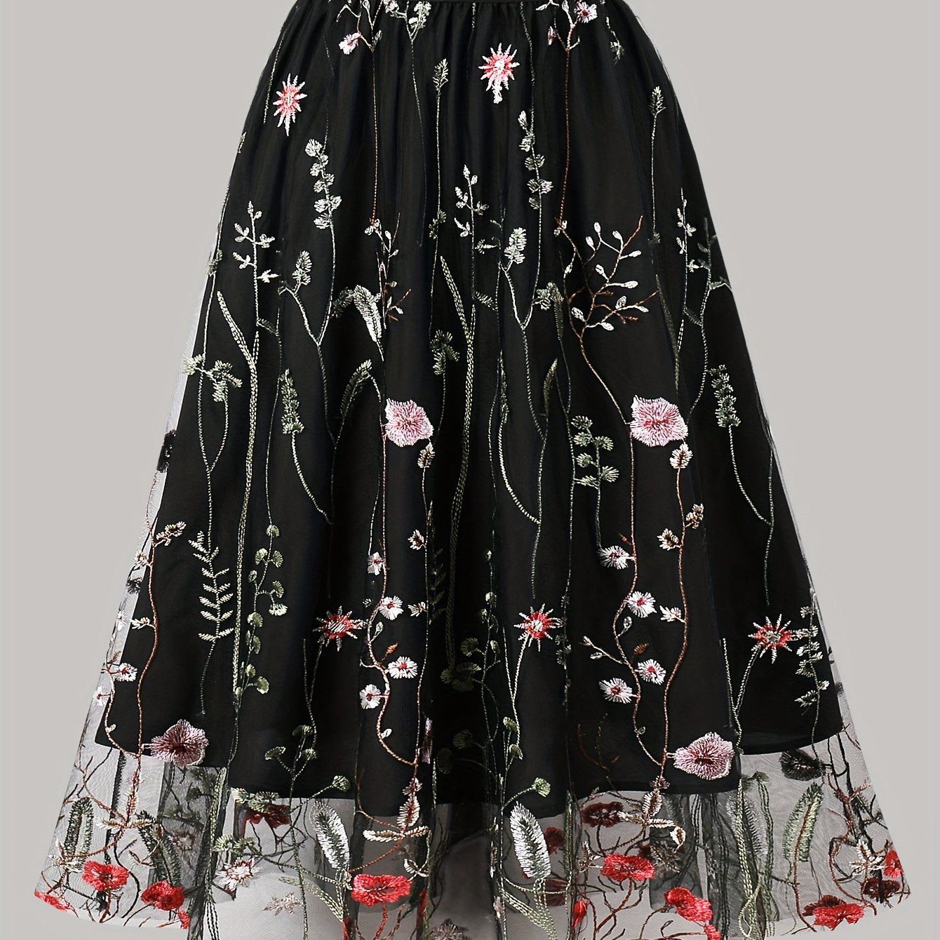 Women's mid-length skirt