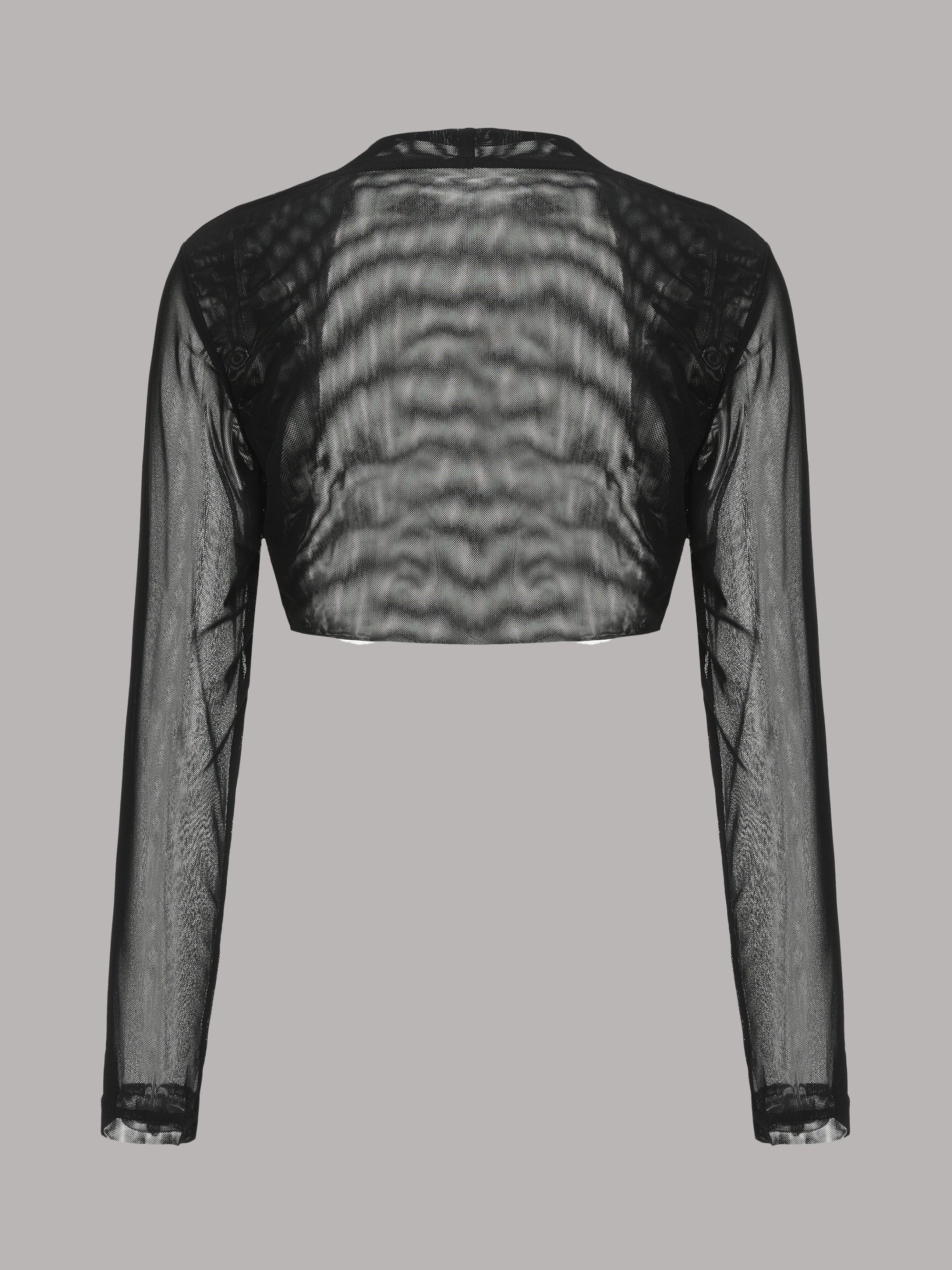 Lightweight mesh cardigan