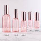 Pink spray bottle
