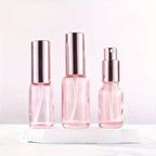 Rose gold spray bottle with reinforced glass