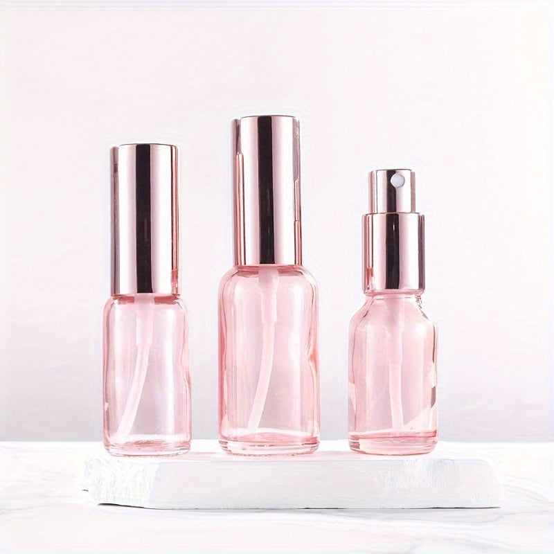 Pink spray bottle
