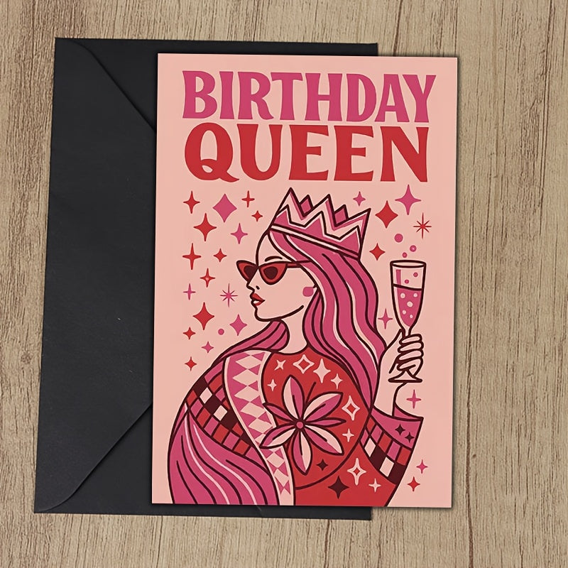 Narozeninové přání Birthday Queen