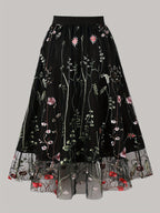 Women's mid-length skirt