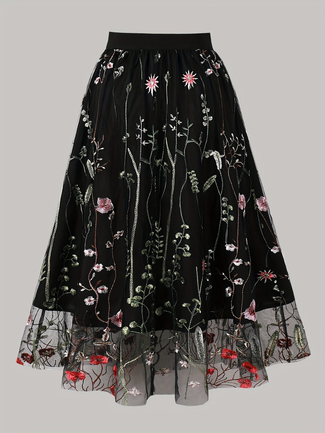 Women's mid-length skirt