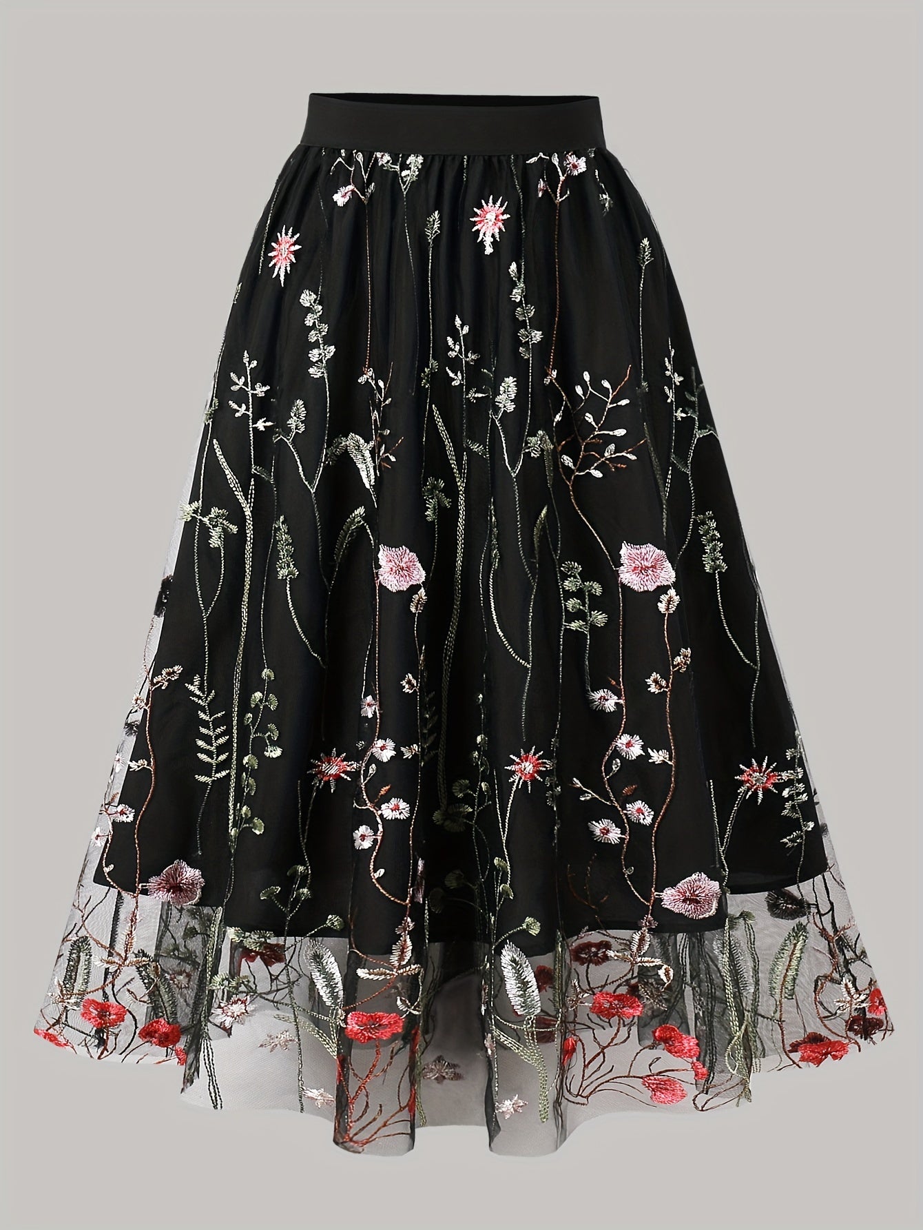 Women's mid-length skirt