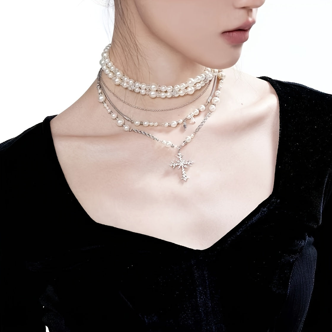 Original layered necklace