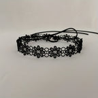 Elegant short lace choker necklace