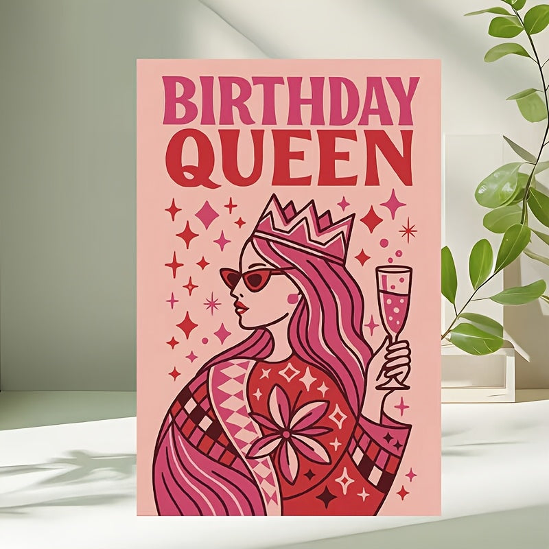 Narozeninové přání Birthday Queen
