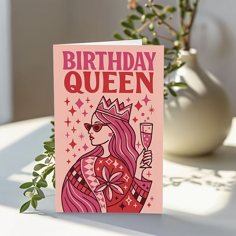 Narozeninové přání Birthday Queen