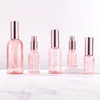 Pink spray bottle