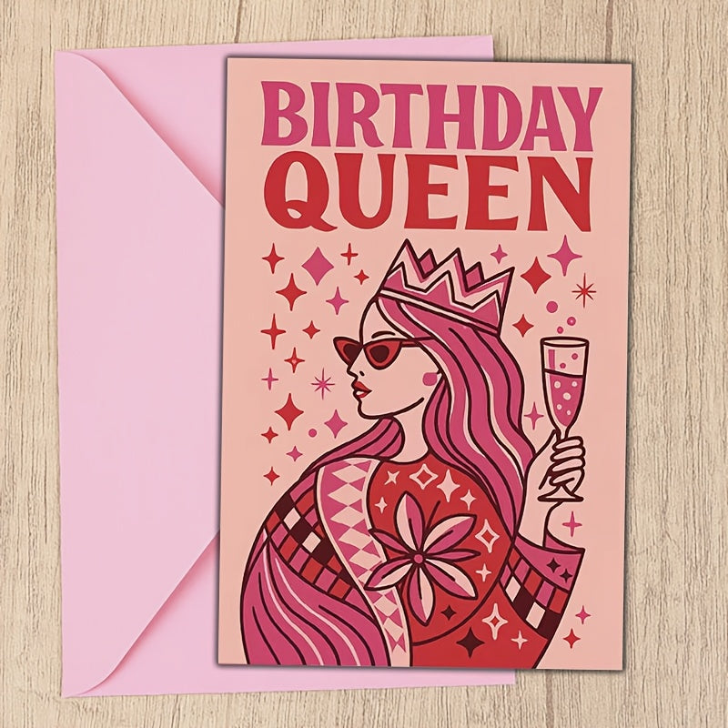 Narozeninové přání Birthday Queen