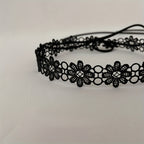 Elegant short lace choker necklace
