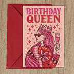 Narozeninové přání Birthday Queen