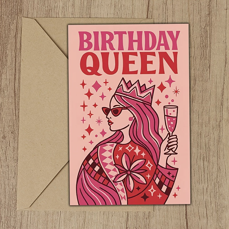 Narozeninové přání Birthday Queen